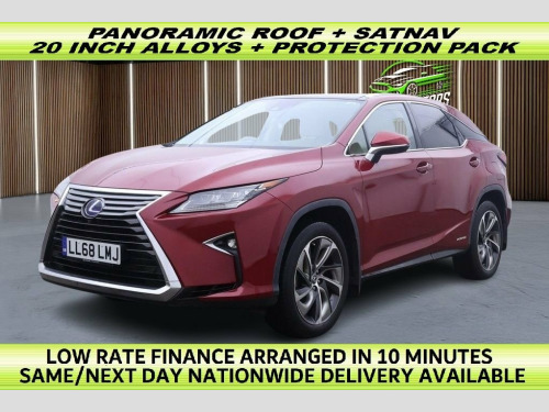Lexus RX  3.5 450h V6 Premier SUV 5dr Petrol Hybrid CVT 4WD  
