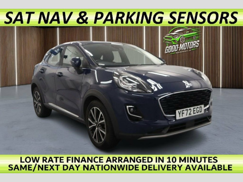 Ford Puma  1.0T EcoBoost MHEV Titanium SUV 5dr Petrol Hybrid 