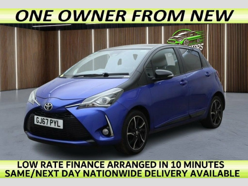 Toyota Yaris  1.5 VVT-i Blue Bi-Tone Hatchback 5dr Petrol Manual 