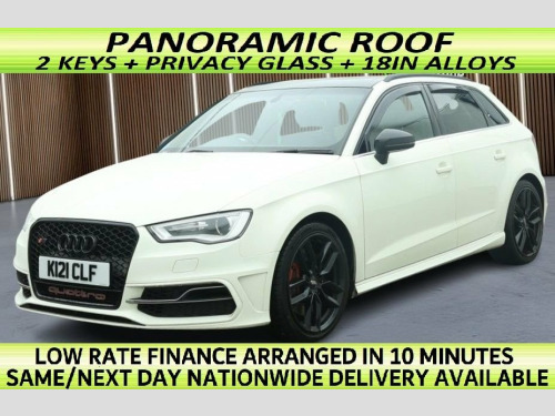 Audi S3  2.0 TFSI Sportback 5dr Petrol Manual quattro Euro  