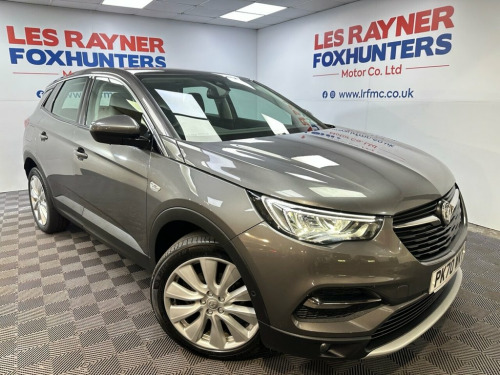 Vauxhall Grandland X  1.2 Turbo Elite Nav SUV 5dr Petrol Manual 6Spd Eur
