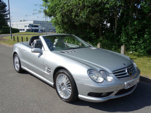 Mercedes-Benz SL-Class SL55 AMG 5.4 SL55 AMG  2d AUTO 476 BHP £5310 of optio