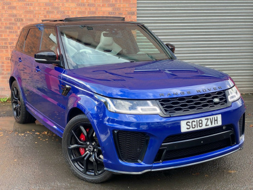 Land Rover Range Rover Sport  5.0 P575 V8 SVR Auto 4WD Euro 6 (s/s) 5dr