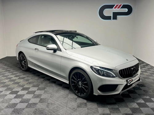 Mercedes-Benz C-Class  2.1 C220d AMG Line (Premium) Coupe 2dr Diesel G-Tr