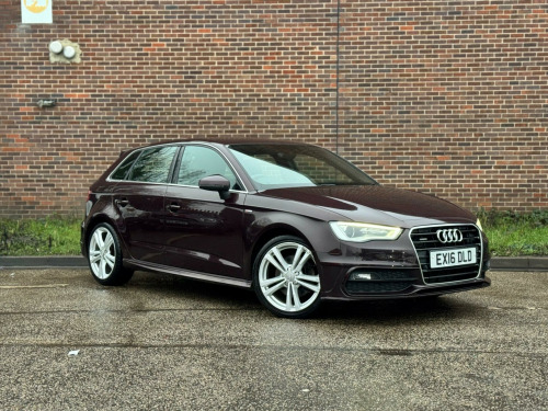 Audi A3  2.0 TDI S line Sportback S Tronic quattro Euro 6 (s/s) 5dr (Nav) 