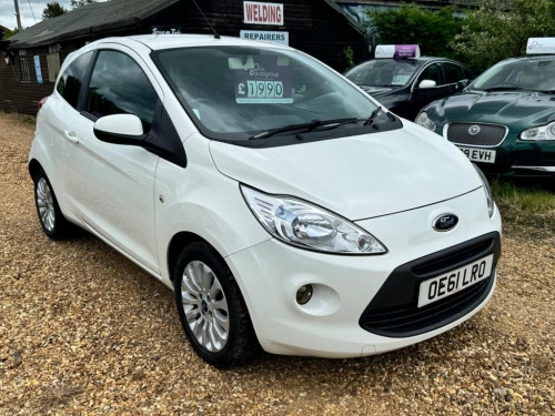 Ford Ka  1.2 Zetec Hatchback 3dr Petrol Manual Euro 5 (s/s)