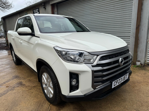 Ssangyong Musso  2.2D EX Pickup Double Cab 4dr Diesel Manual 4WD Euro 6 (181 ps) 