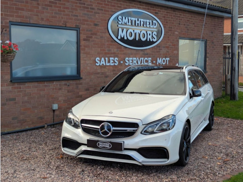 Mercedes-Benz E-Class  5.5 E63 V8 BiTurbo AMG Estate 5dr Petrol SpdS MCT 