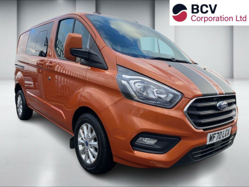 Ford Transit Custom  2.0 320 EcoBlue Limited Crew Van Double Cab 5dr Diesel Manual L1 H1 Euro 6  