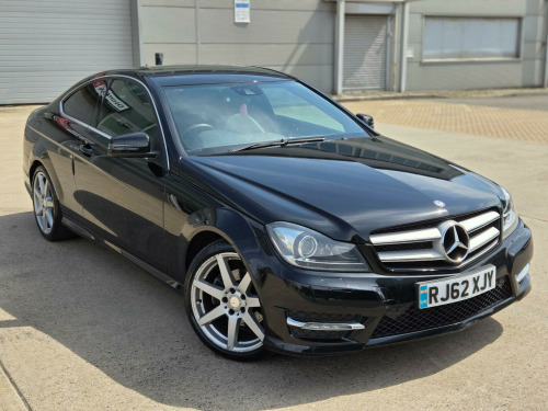 Mercedes-Benz C-Class C180 1.6 C180 BlueEfficiency AMG Sport G-Tronic+ Euro 5 (s/s) 2dr