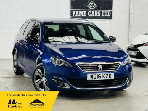 Peugeot 308 SW  1.6 BlueHDi GT Line Euro 6 (s/s) 5dr