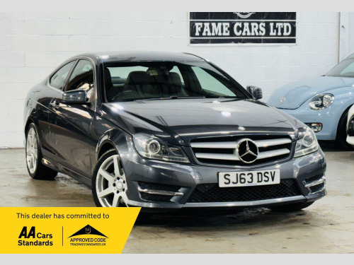 Mercedes-Benz C-Class C180 1.6 C180 AMG Sport G-Tronic+ Euro 6 (s/s) 2dr