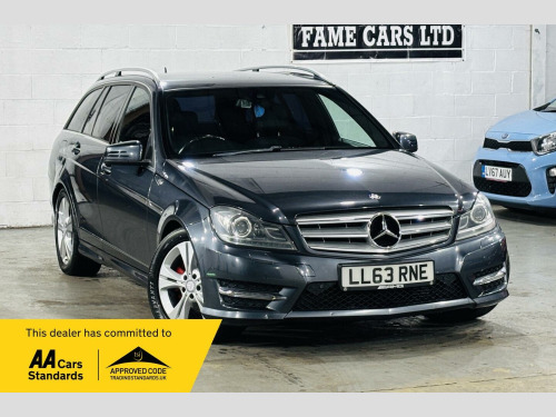 Mercedes-Benz C-Class C220 2.1 C220 CDI AMG Sport Plus G-Tronic+ Euro 5 (s/s) 5dr