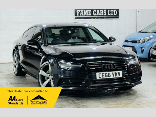 Audi A7  3.0 TDI V6 Black Edition Sportback S Tronic quattro Euro 6 (s/s) 5dr 