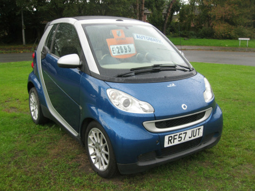 Smart fortwo  1.0 Passion Cabriolet 2dr Petrol Auto Euro 4 (84 bhp)