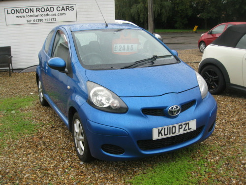 Toyota AYGO  1.0 VVT-i Blue Hatchback 3dr Petrol MultiMode Euro 4 (67 bhp)