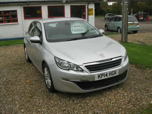 Peugeot 308  1.6 HDi Active Hatchback 5dr Diesel Manual Euro 5 (92 ps)
