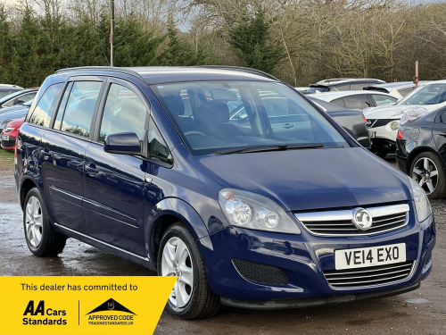 Vauxhall Zafira  1.8 16V Exclusiv Euro 5 5dr 