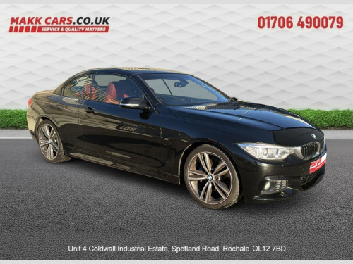 BMW 4 Series  2.0 420d M Sport Convertible 