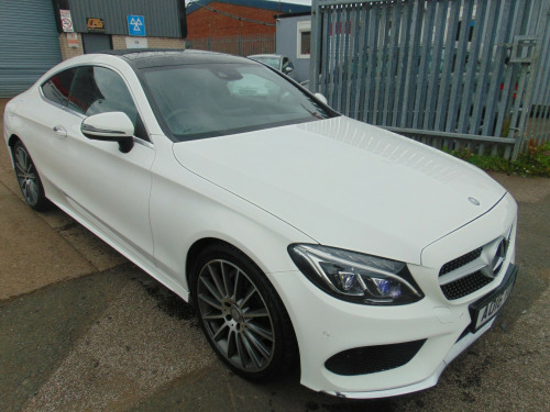 Mercedes-Benz C-Class C220 C220d AMG Line Premium Plus 2dr Auto