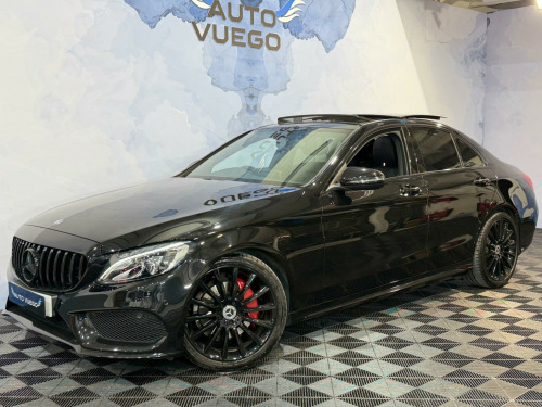 Mercedes-Benz C-Class  2.1 C220d AMG Line (Premium) 7G-Tronic+ Euro 6 (s/s) 4dr