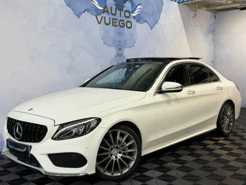 Mercedes-Benz C-Class  2.1 C220d AMG Line (Premium) 7G-Tronic+ Euro 6 (s/s) 4dr