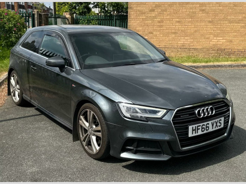 Audi A3  2.0 TFSI S line S Tronic quattro Euro 6 (s/s) 3dr