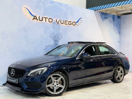 Mercedes-Benz C-Class  2.1 C220d AMG Line (Premium Plus) G-Tronic+ Euro 6 (s/s) 4dr 