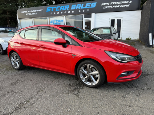 Vauxhall Astra  1.6i Turbo SRi Hatchback 5dr Petrol Manual Euro 6 (s/s) (200 ps)