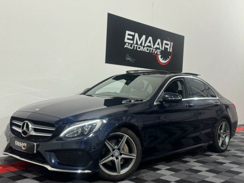 Mercedes-Benz C-Class  2.1 C220d AMG Line (Premium Plus) 7G-Tronic+ Euro 6 (s/s) 4dr