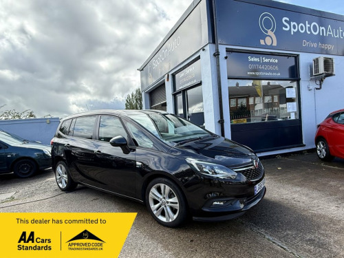 Vauxhall Zafira Tourer  1.4i Turbo SRi MPV 5dr Petrol Auto Euro 6 (140 ps)