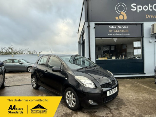 Toyota Yaris  1.33 Dual VVT-i T Spirit Hatchback 5dr Petrol Manu 