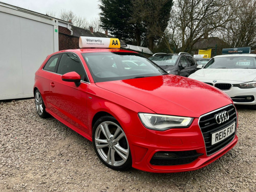 Audi A3  2.0 TDI S line S Tronic quattro Euro 6 (s/s) 3dr 