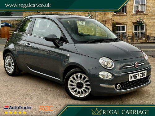 Fiat 500  1.2 Lounge Hatchback 3dr Petrol Manual Euro 6 (s/s) (69 bhp)
