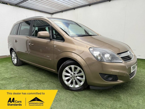 Vauxhall Zafira  1.8 16V Design Euro 5 5dr (SNav)