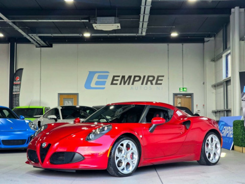 Alfa Romeo 4C  1750 TBi Coupe 2dr Petrol TCT Euro 6 (240 bhp) 