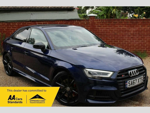 Audi S3  2.0 TFSI Black Edition Saloon 4dr Petrol S Tronic 