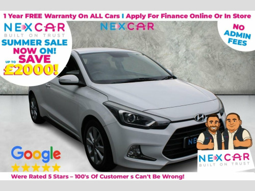 Hyundai i20  1.2 SE Coupe 3dr Petrol Manual Euro 6 (84 ps)