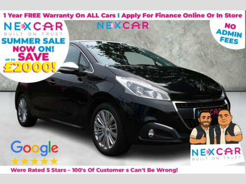 Peugeot 208  1.2 PureTech Allure Hatchback 5dr Petrol Manual Eu