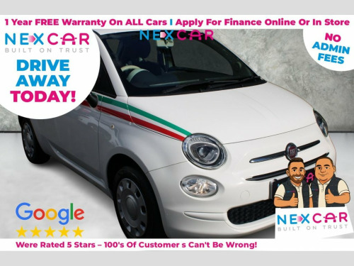 Fiat 500  1.2 Pop Hatchback 3dr Petrol Manual Euro 6 (s/s) (