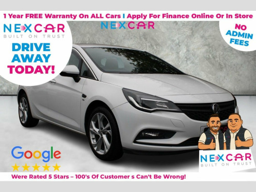 Vauxhall Astra  1.4i SRi Hatchback 5dr Petrol Manual Euro 6 (100 p