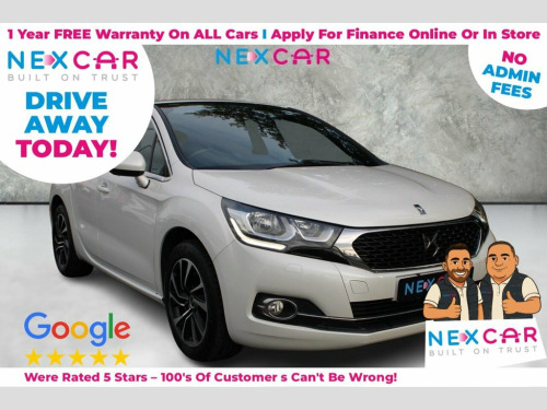 DS DS 4  1.6 BlueHDi Elegance Hatchback 5dr Diesel Manual E