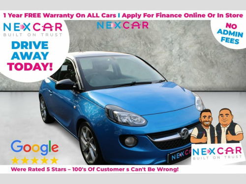 Vauxhall ADAM  1.4i SLAM Hatchback 3dr Petrol Manual Euro 6 (87 p