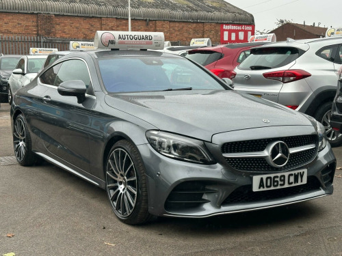 Mercedes-Benz C-Class  2.0 C300d AMG Line (Premium) G-Tronic+ Euro 6 (s/s) 2dr