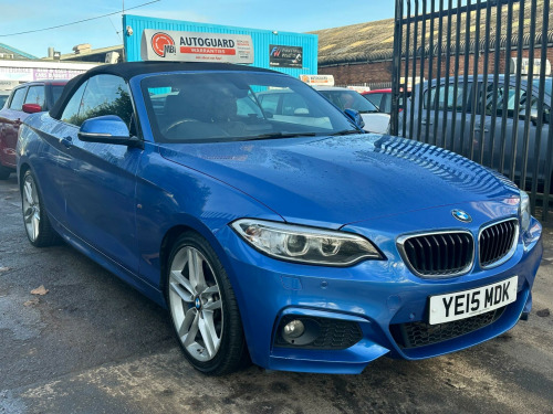 BMW 2 Series  2.0 220d M Sport Auto Euro 6 (s/s) 2dr 
