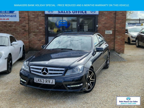 Mercedes-Benz C-Class C180 1.6 C180 AMG Sport Plus Saloon 4dr Petrol G-Tronic