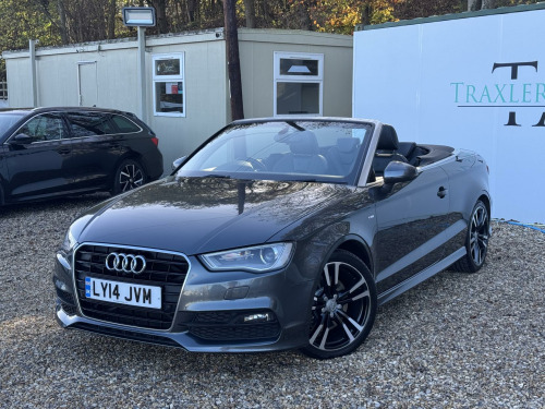 Audi A3 Cabriolet  1.8 TFSI S line Convertible 2dr Petrol S Tronic Euro 6 (s/s) (180 ps)