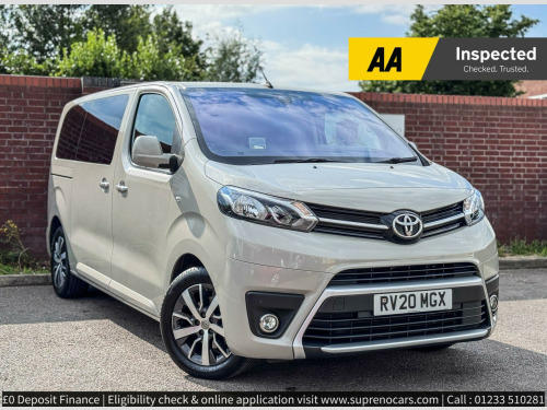 Toyota Proace  2.0D Family Medium MPV 5dr Diesel Auto MWB Euro 6 (s/s) (8 Seat) (180 ps)