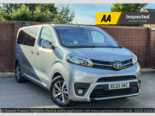 Toyota Proace  2.0D Family Medium MPV Auto MWB Euro 6 (s/s) 5dr (8 Seat)