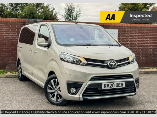 Toyota Proace  2.0D Family Medium MPV 5dr Diesel Auto MWB Euro 6 (s/s) (8 Seat) (180 ps)